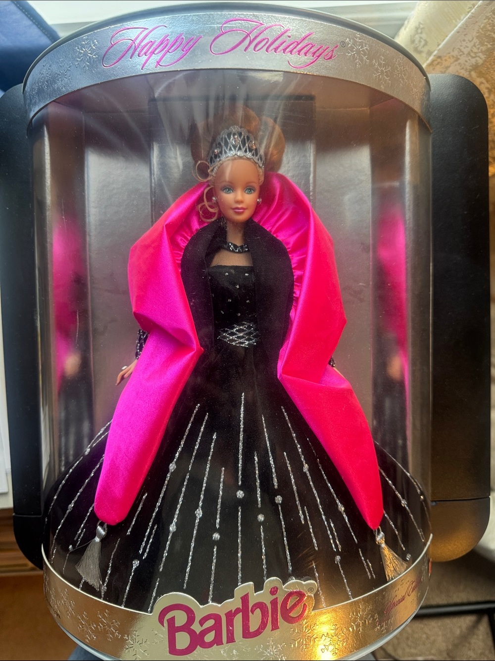 Barbie 1998 Happy Holidays Special Edition RARE Box Error